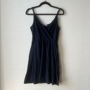 Elegant Midnight Blue Mini Dress